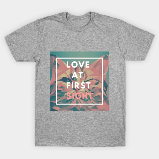 Love At First Sight T-Shirt by SkaDoshMotivate